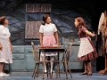 Greta Oglesby as Caroline Thibodeaux, Regina Marie Williams as Dotty Moffett and Nikki Renée Daniels as Emmie Thibodeaux in Caroline, or Change at the GuthrieTheatre. Photo by Michal Daniel.