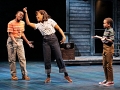 Jackson M. Hurst as Jackie Thibodeaux, Nikki Renée Daniels as Emmie Thibodeaux and Zadir King as Joe Thibodeaux in Caroline, or Change at the GuthrieTheatre. Photo by Michal Daniel.