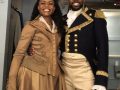 Nikki with Tommar Wilson in Hamilton