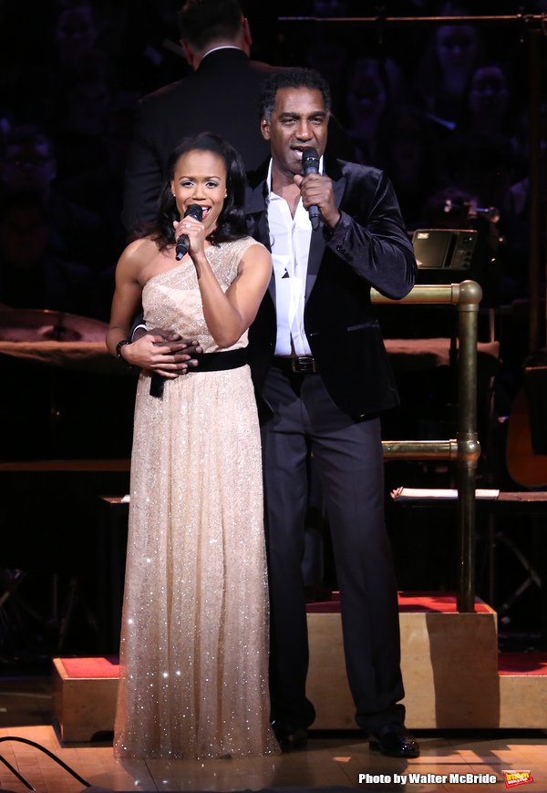 Singing with Norm Lewis at Carnegie Hall.  Photo Credit: Walter McBride